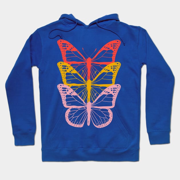 Butterfly Triplets Hoodie by Oh So Graceful